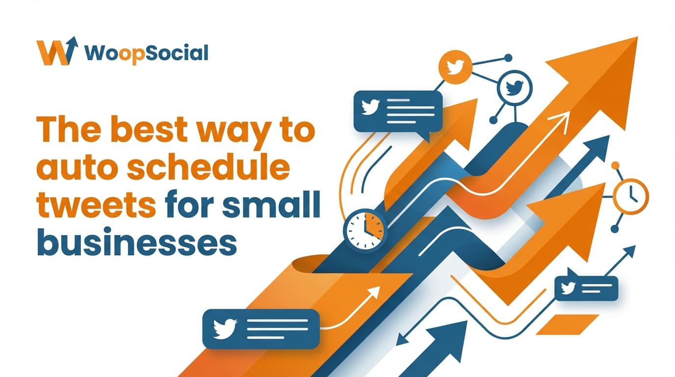 Auto-schedule tweets for business