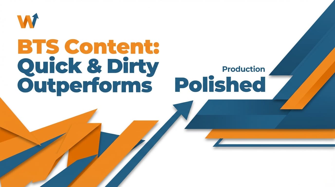 BTS content quick dirty production