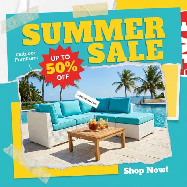 Example social media content created with WoopSocial 13