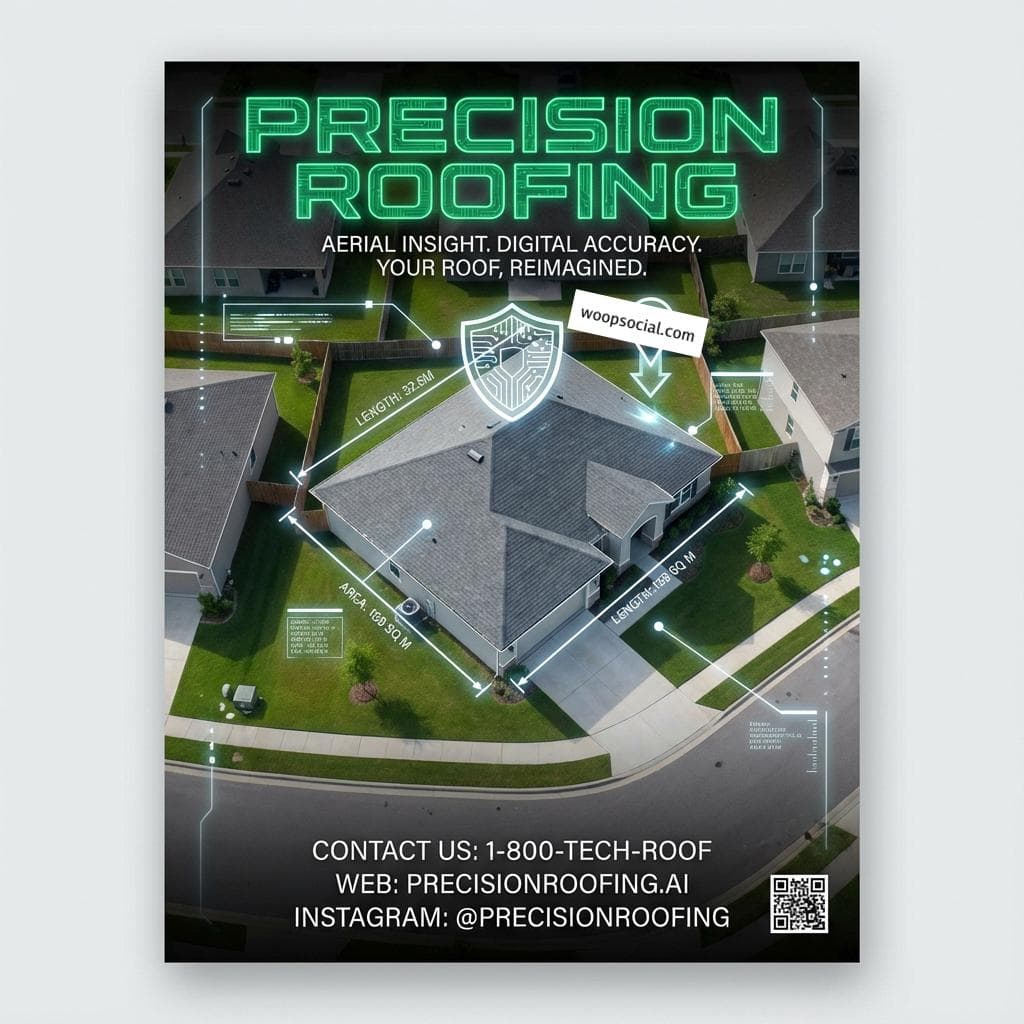 Aerial Drone Perspective Shot