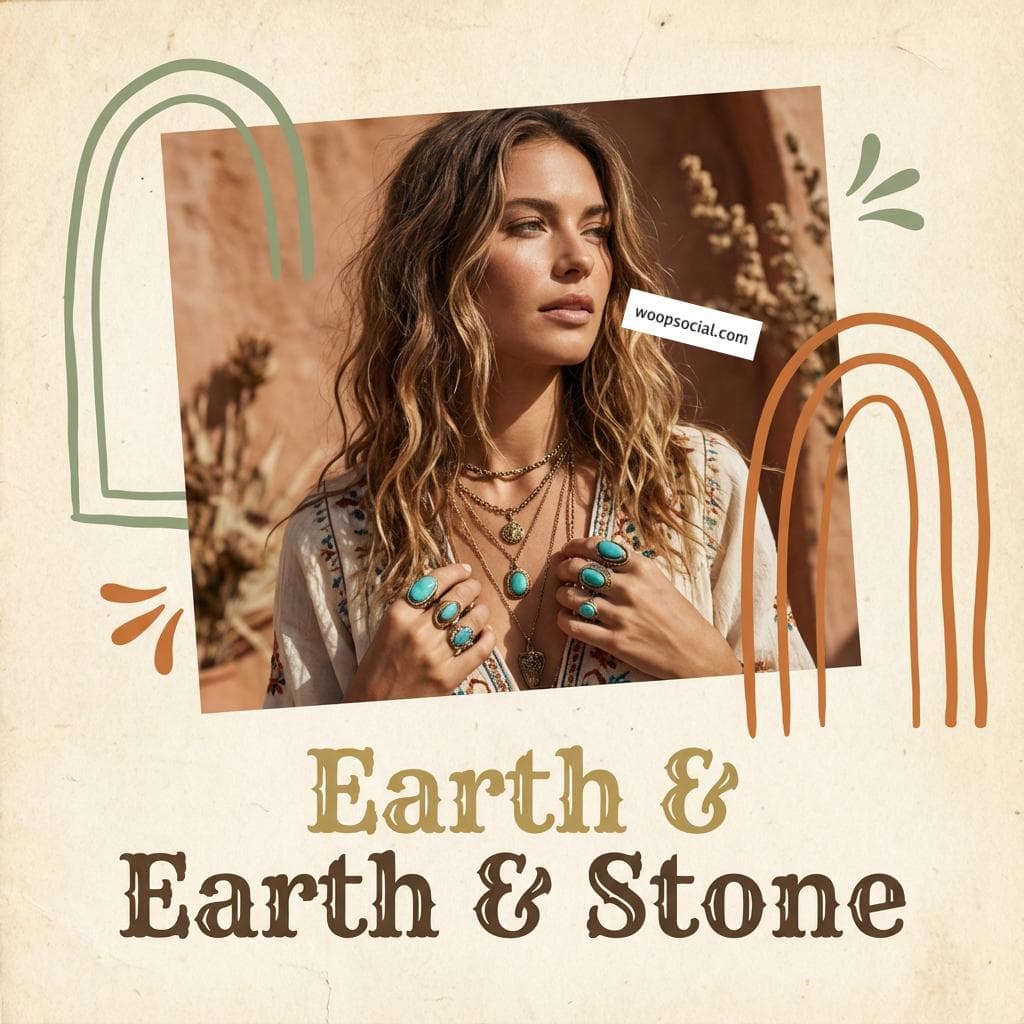 Bohemian Earth Tone Layers