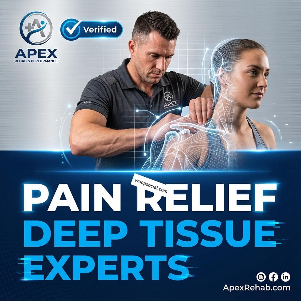 Clinical Deep Tissue Therapy Ad