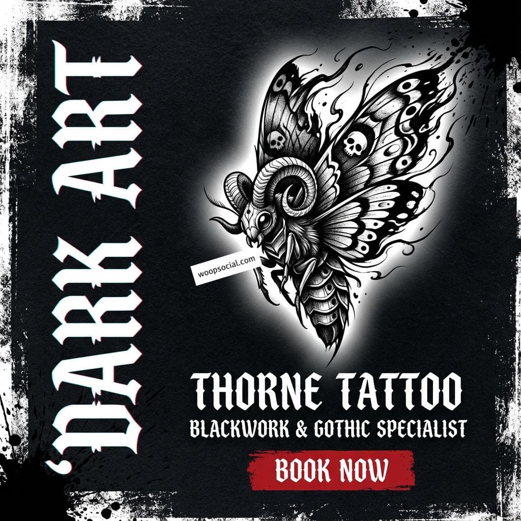 Dark Gothic Blackwork