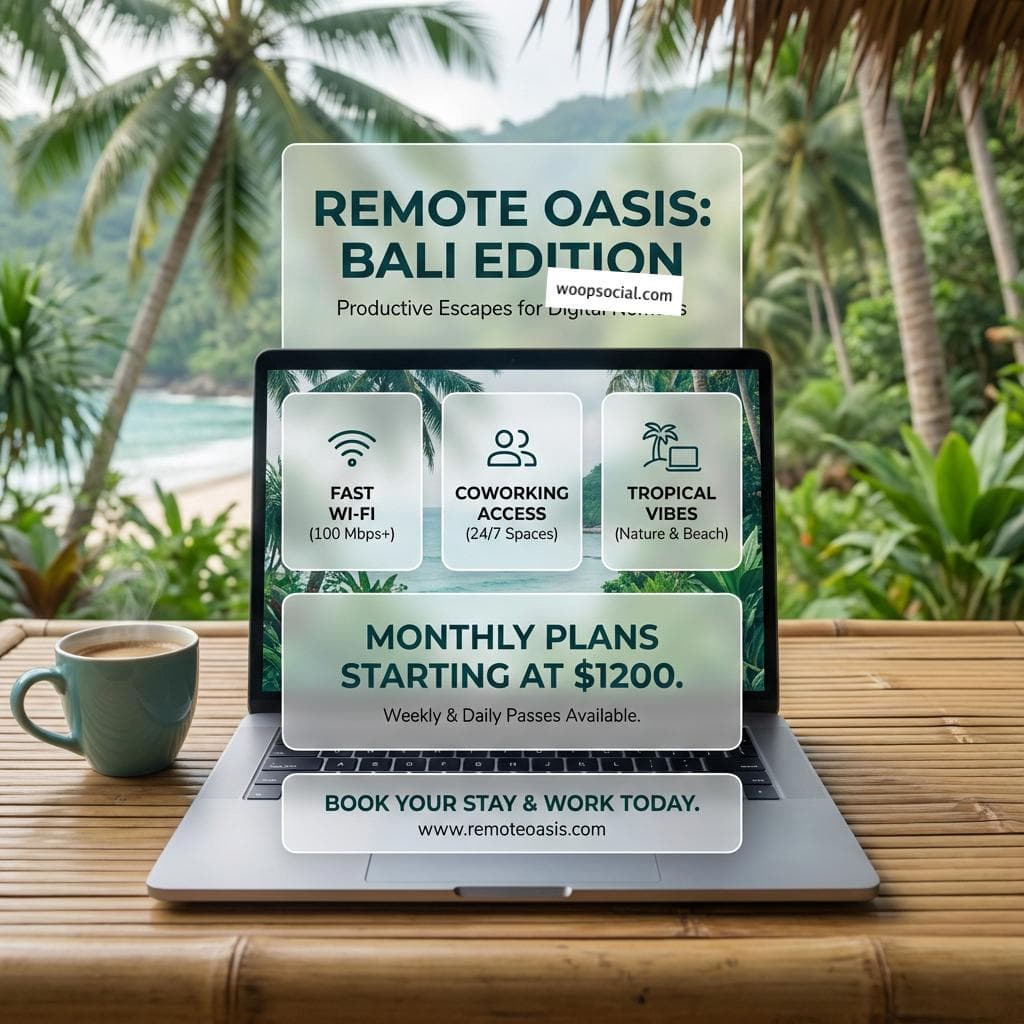 Digital Nomad Remote Work Retreat