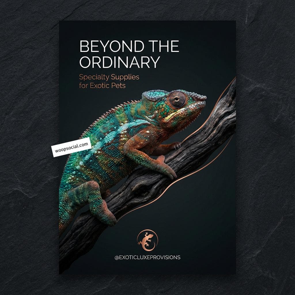 Elegant Exotic Pet Supplies Flyer