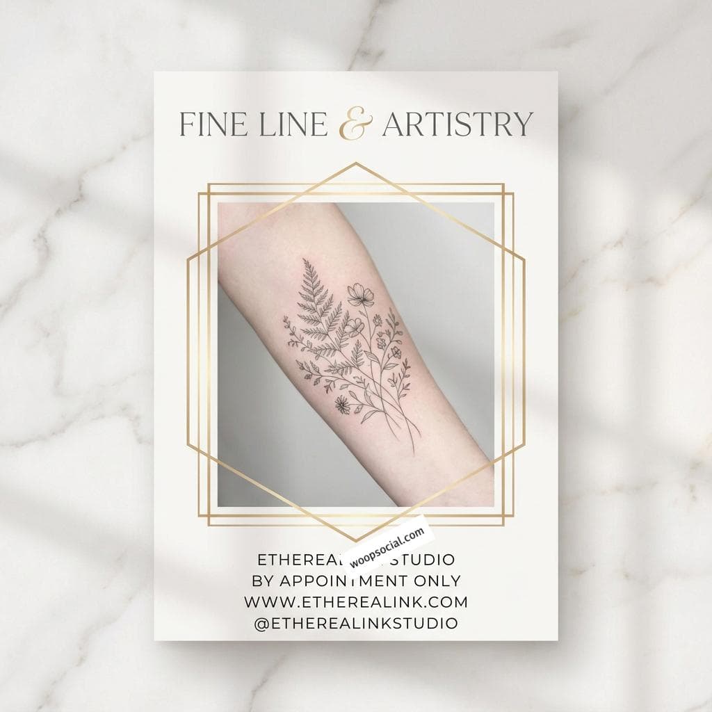 Elegant Fine Line Minimalist