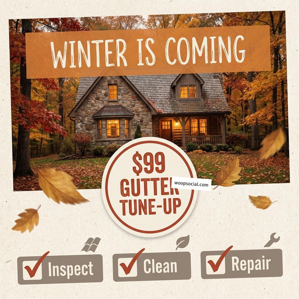 Fall Season Maintenance Promo