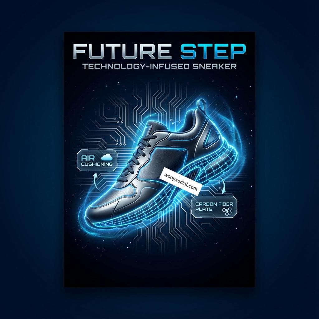 Futuristic Tech Shoe Reveal