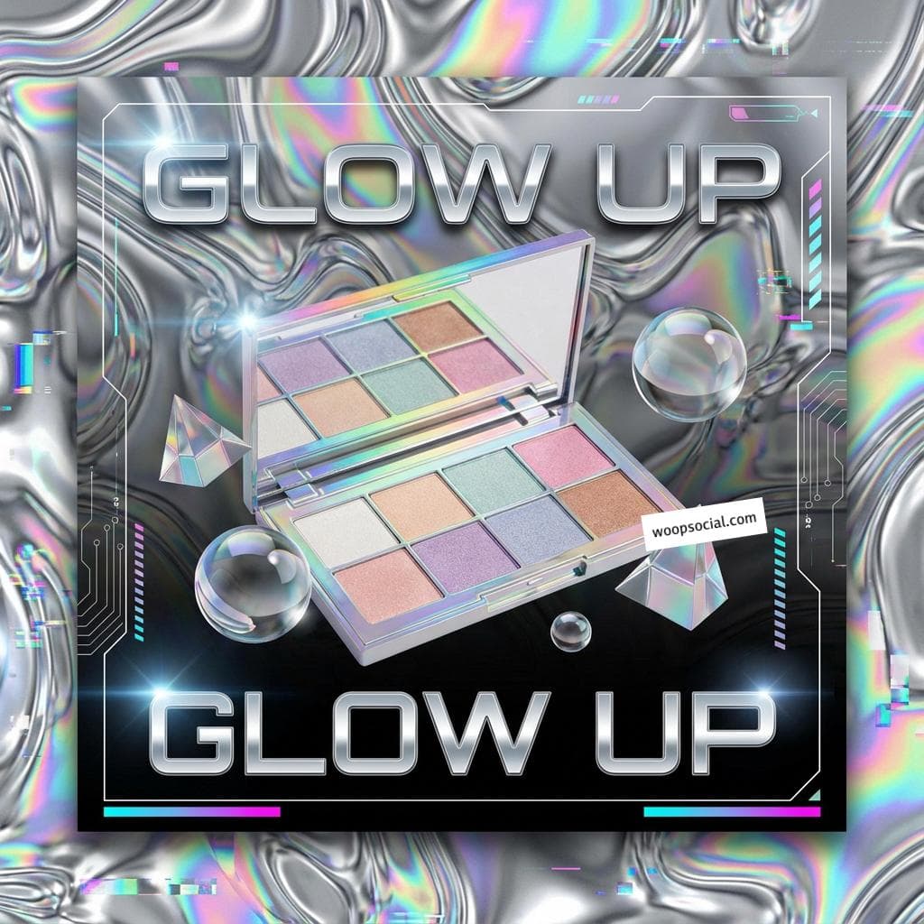 Iridescent Futuristic Glow Sale