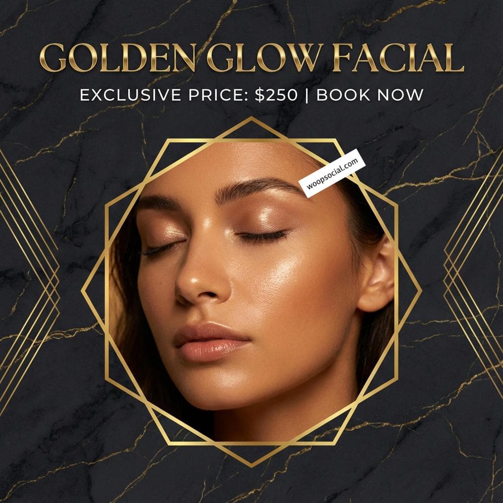 Luxurious Golden Glow Facial Promo