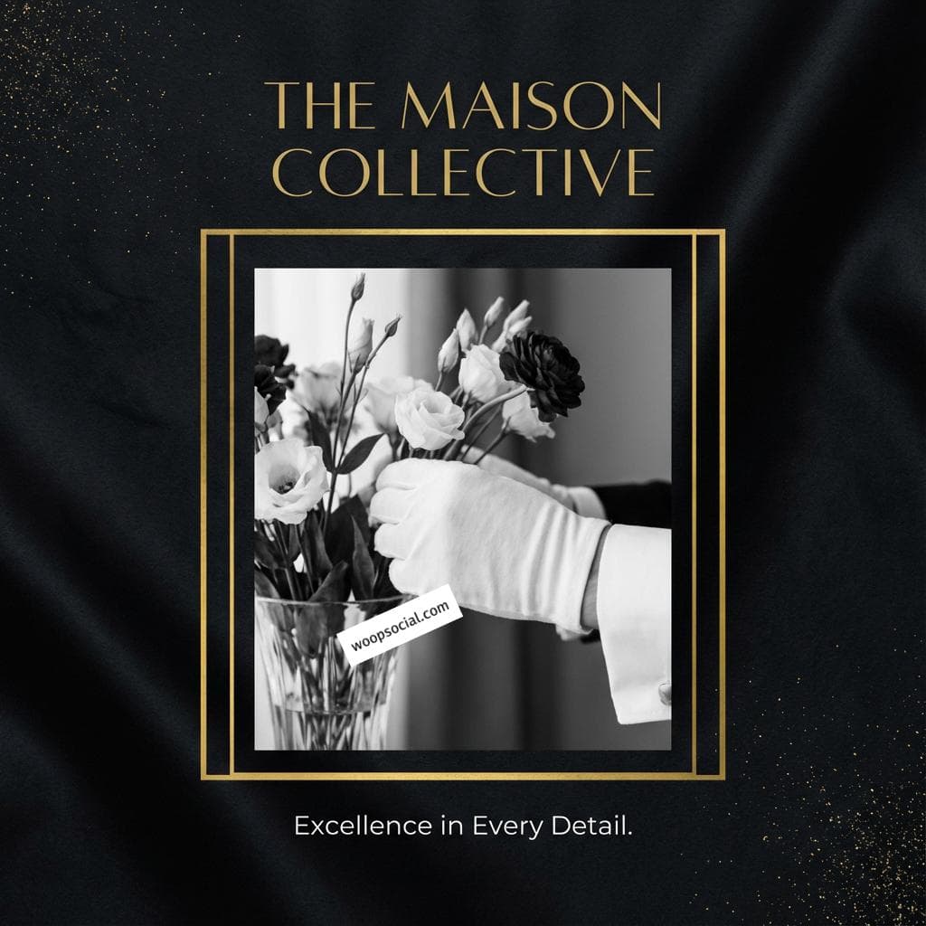 Luxury Gold Service Card