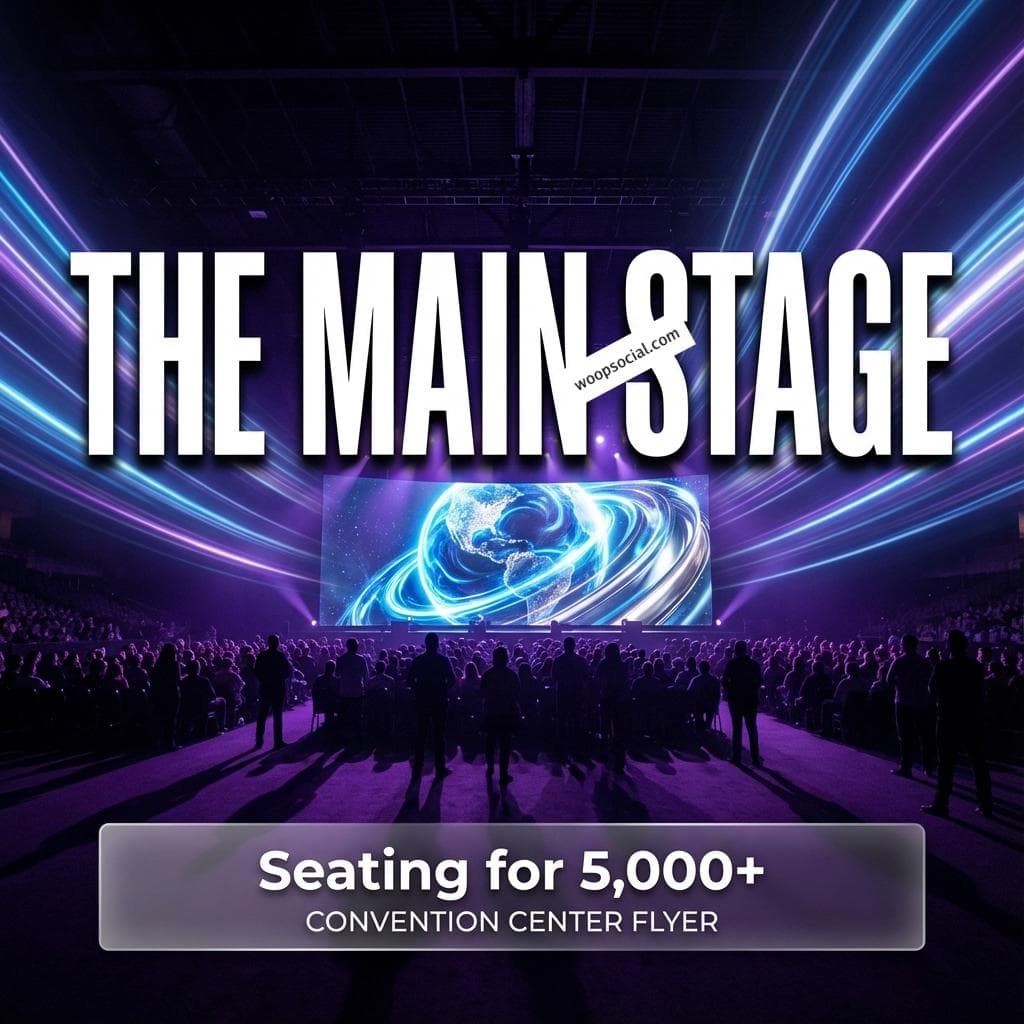 Massive Keynote Auditorium Stage