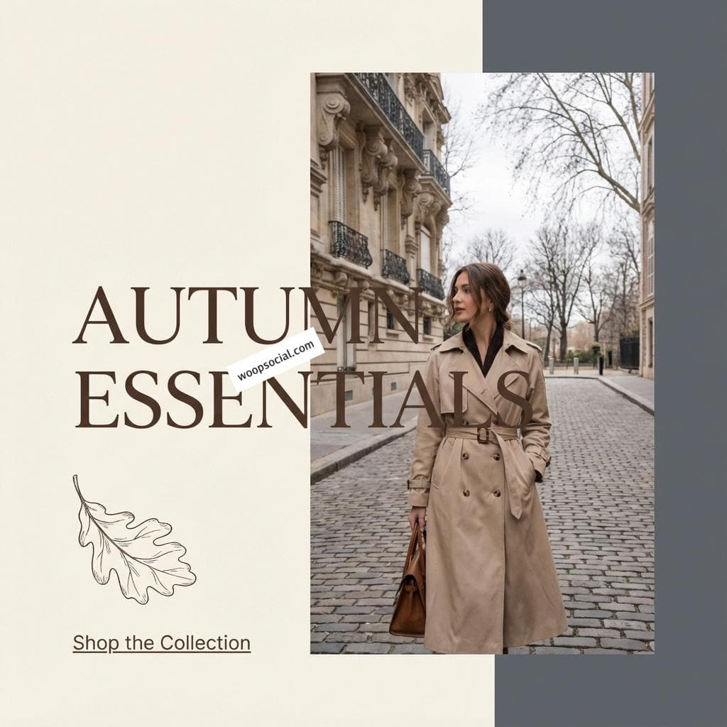 Minimalist Chic Fashion Editorial