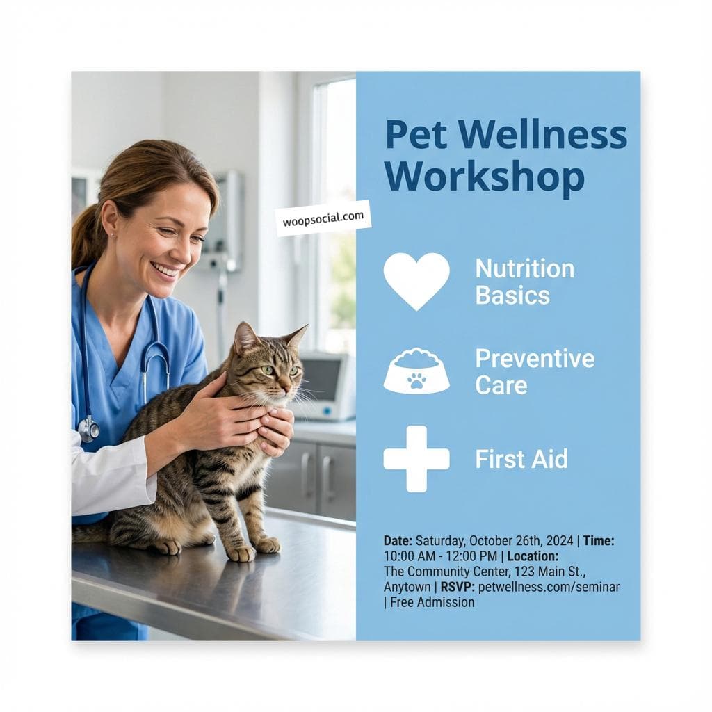 Modern Pet Health Wellness Seminar