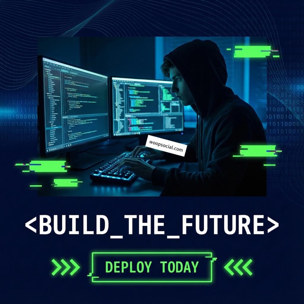 Neon Tech Startup Hub