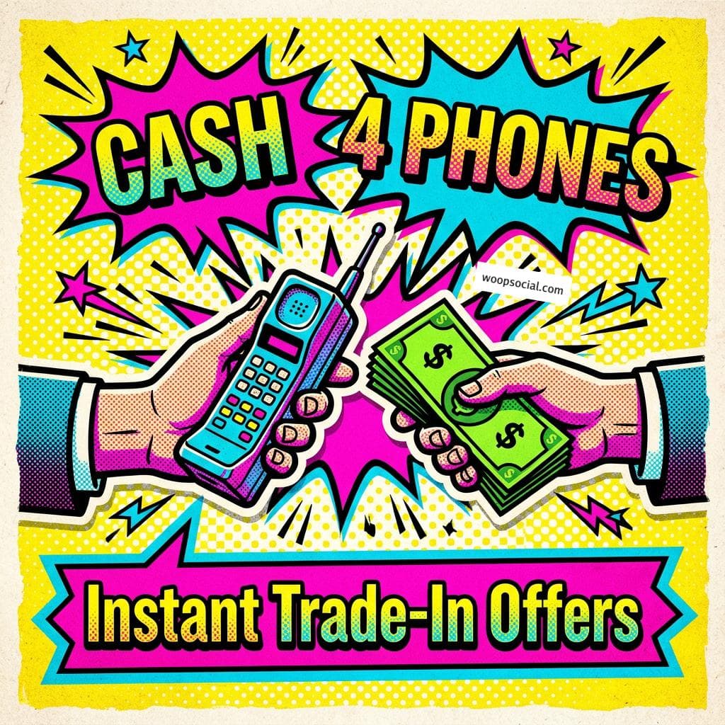 Retro Pop Art Phone Trade