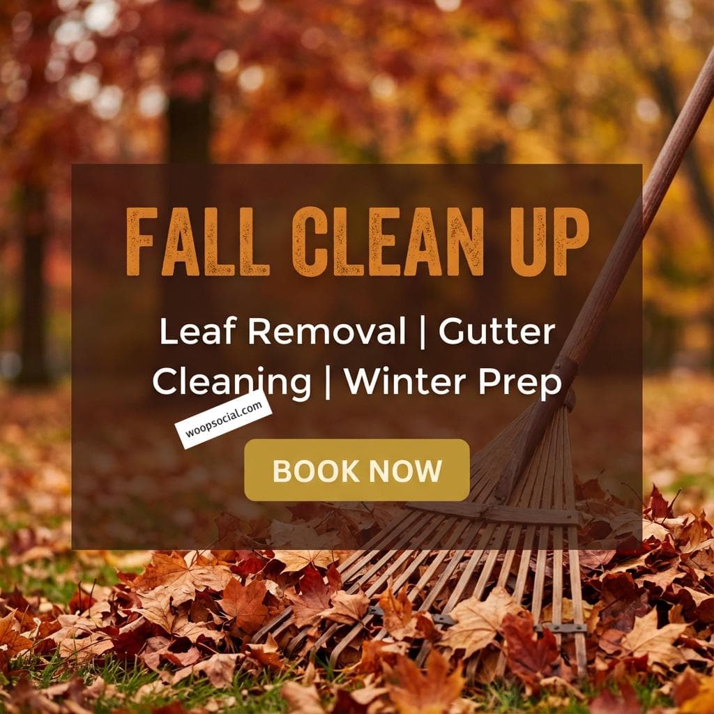 Seasonal Autumn Clean Up