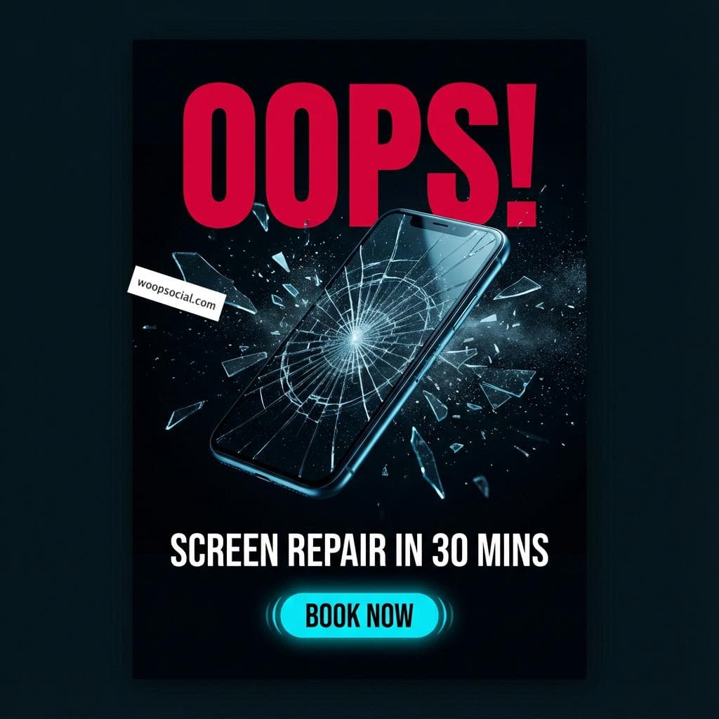 Shattered Screen Emergency Repair