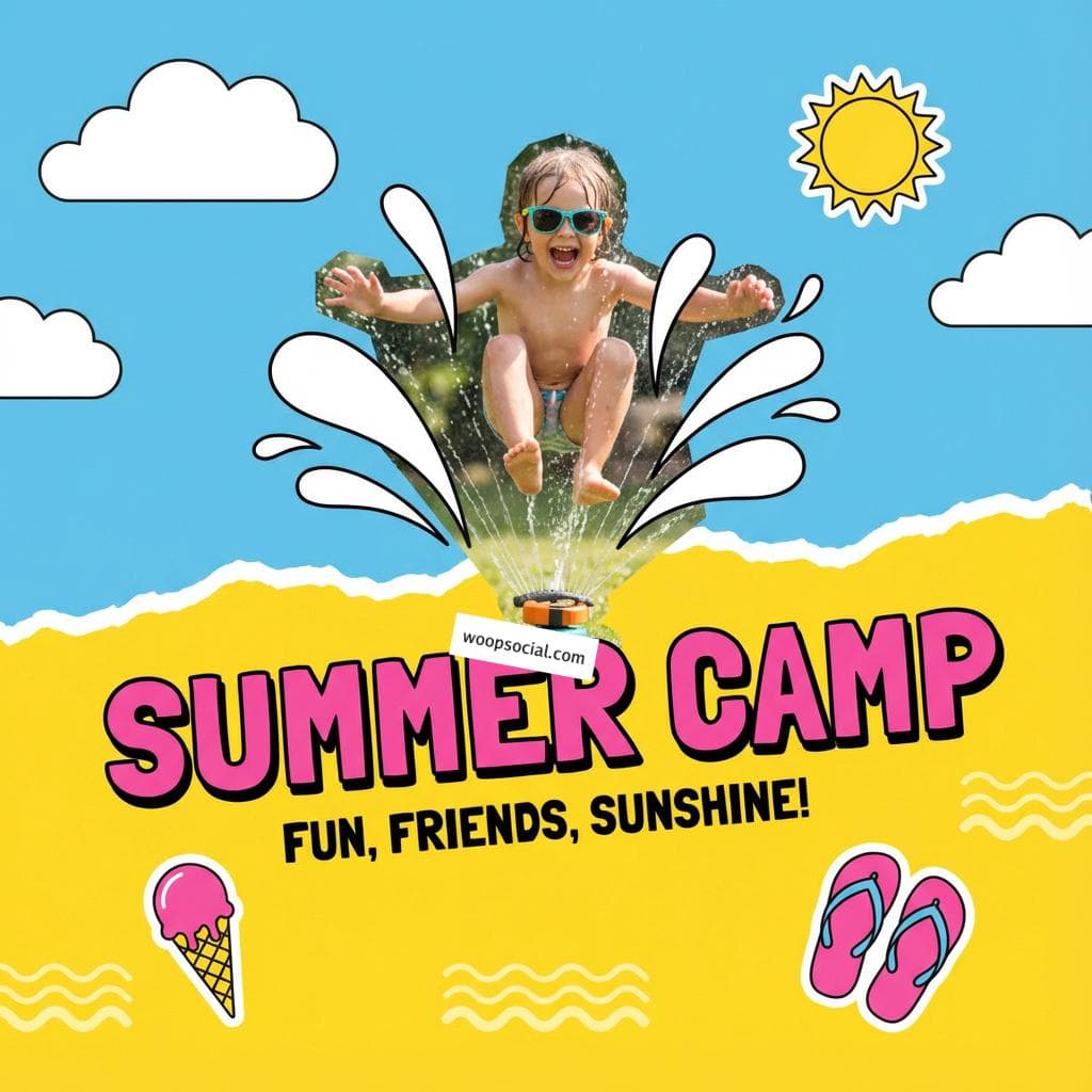 Summer Camp Fun Splash