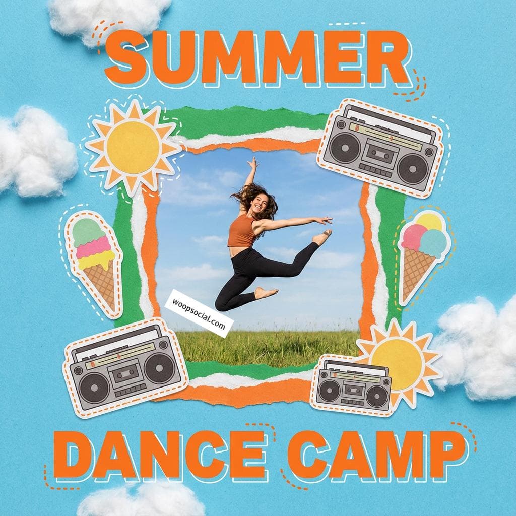 Summer Dance Camp Collage