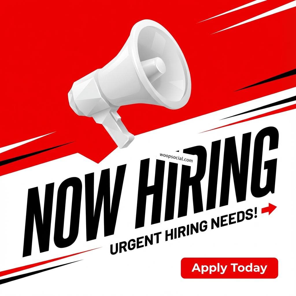 Urgent Red Alert Hiring