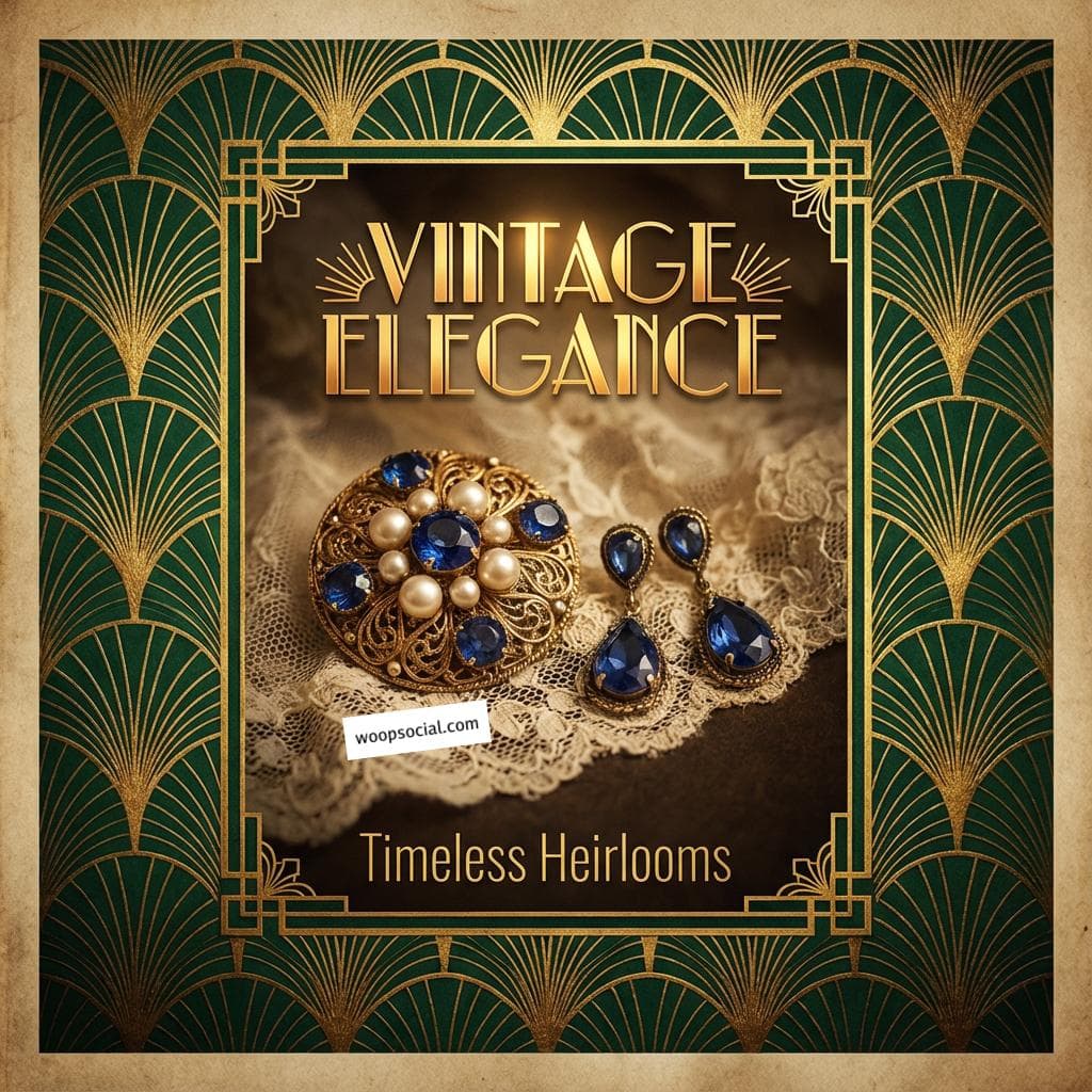 Vintage Art Deco Glamour