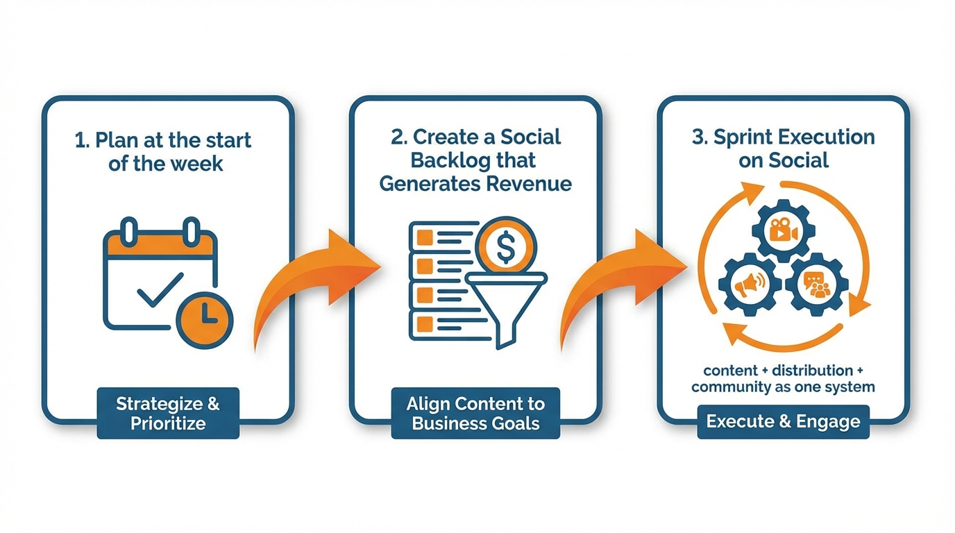 Agile Marketing Three Ceremonies