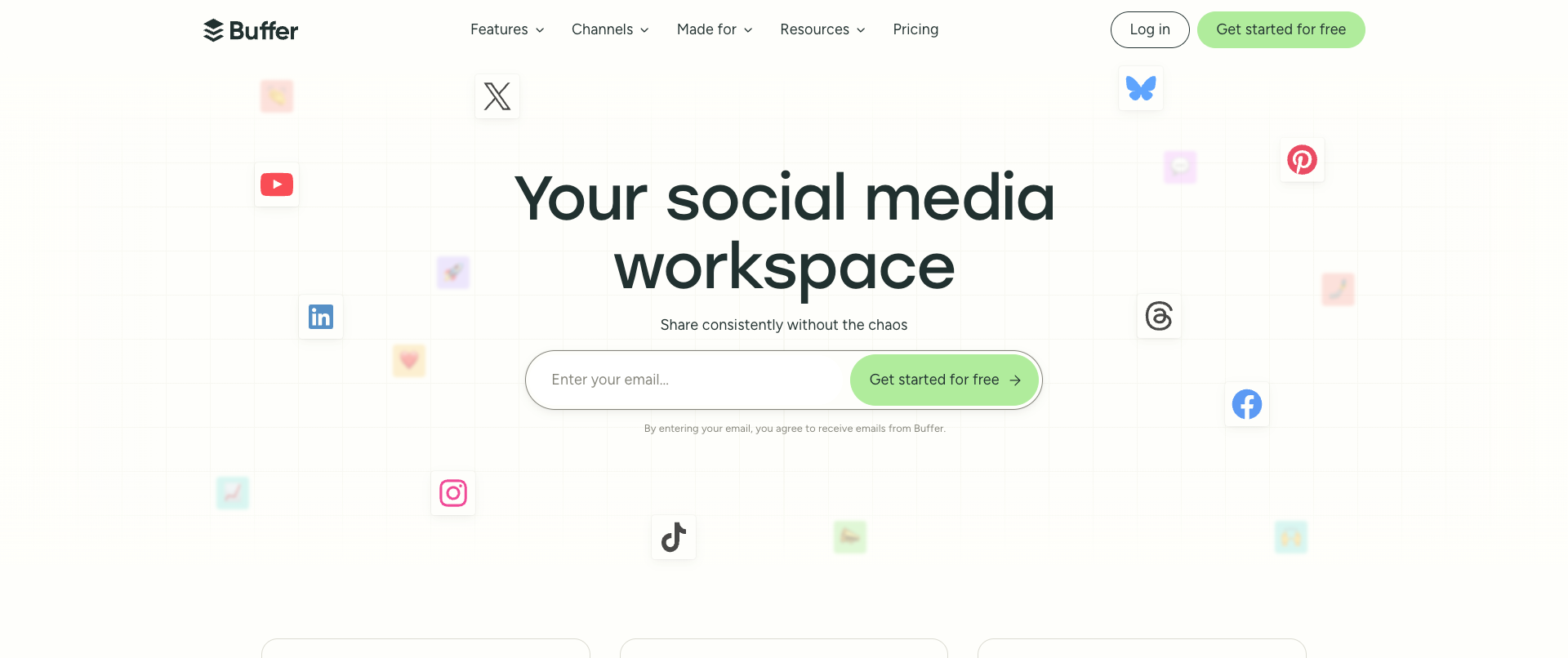 Buffer unified social media API