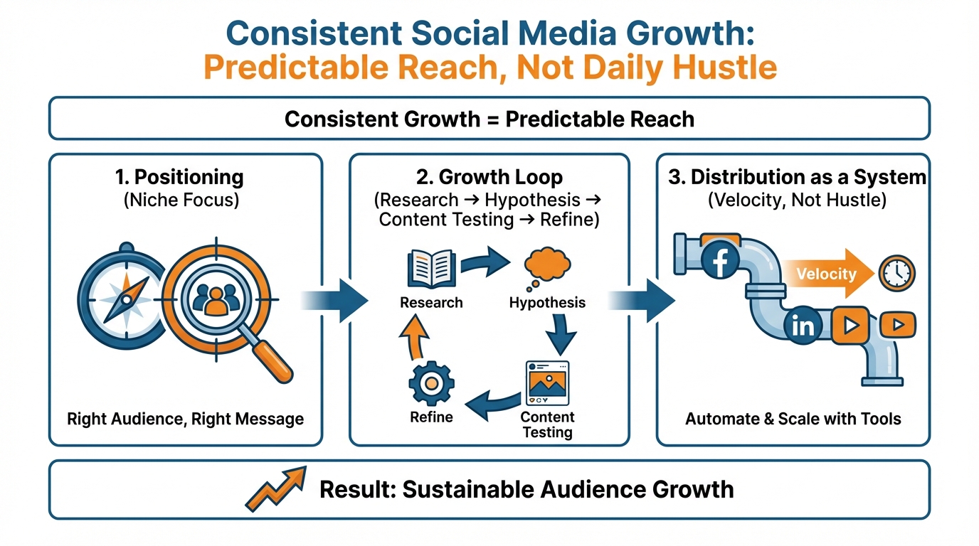 Growth strategy infographic summary