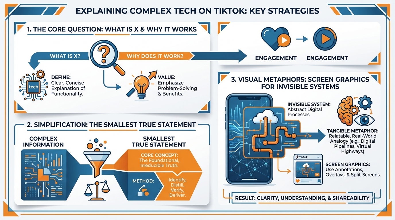 Tech TikTok explanation infographic
