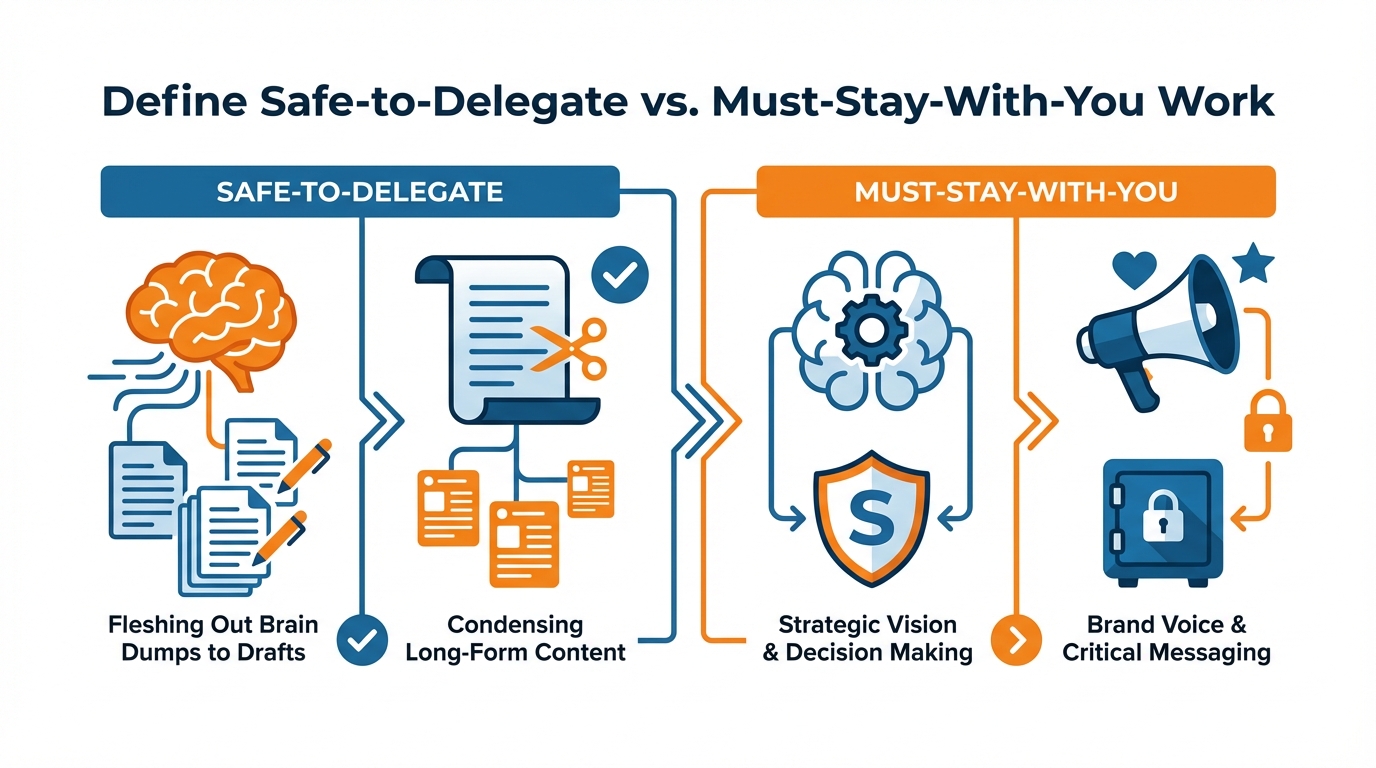 Delegating social media tasks
