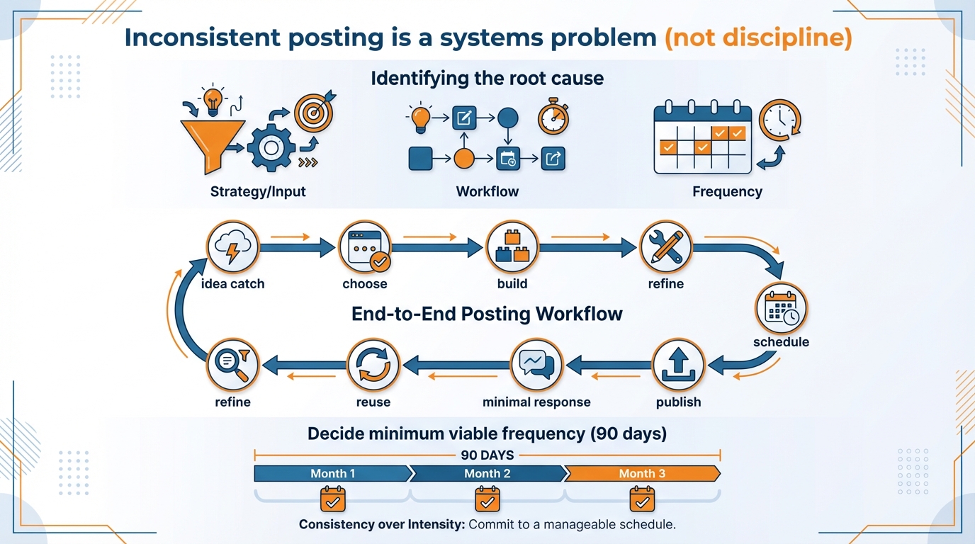 Social Media Inconsistency Infographic
