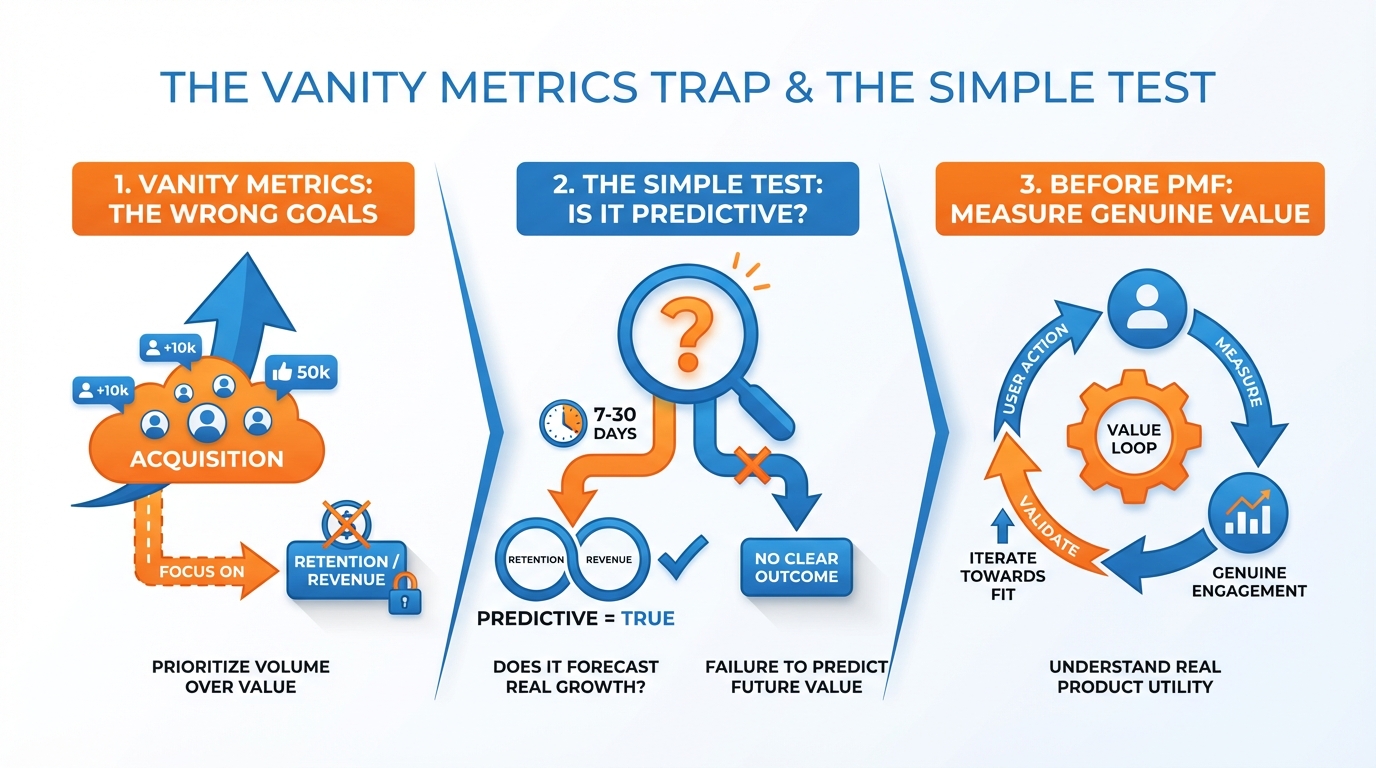 Vanity Metrics Infographic Summary